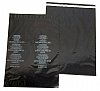 1,000 14" x 20" 2.0 mil Black Self-Seal Suffocation Warning Bags