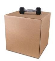 10-20" x 20" x 20" Heavy Duty Corrugated Cube Shipping Boxes