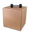 25-6" x 6" x 6" Heavy Duty Double Wall Cube Corrugated Shipping Boxes