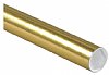50-2 x 6" Tubes with Caps - Gold