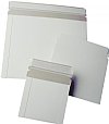 100 9" x 6" White Self-Seal No Bend Mailers