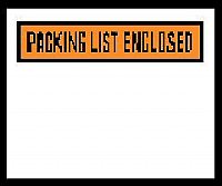 1000 4-1/2 x 5-1/2" Panel Face Packing List Envelopes