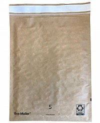 10 #5 (12 x 15) Recyclable Kraft Padded Mailers