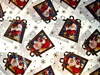 Santa Presents Christmas Gift Satin Wrap Tissue Paper 20 x 30 200 sheets