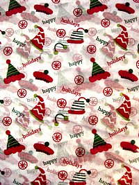 Winter Hats Christmas Holiday Gift Satin Wrap Tissue Paper 20 x 30 200 sheets