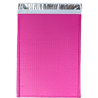 100 #4 (9.5x13.5) Poly Bubble Mailers-Hot Pink