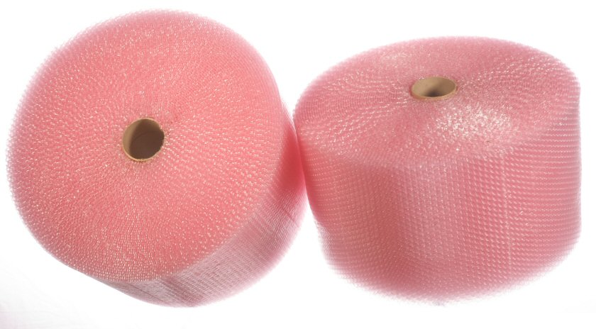 300' x 12" Lot 3 16" SM Pink Anti Static Bubble Cushioning Wrap 