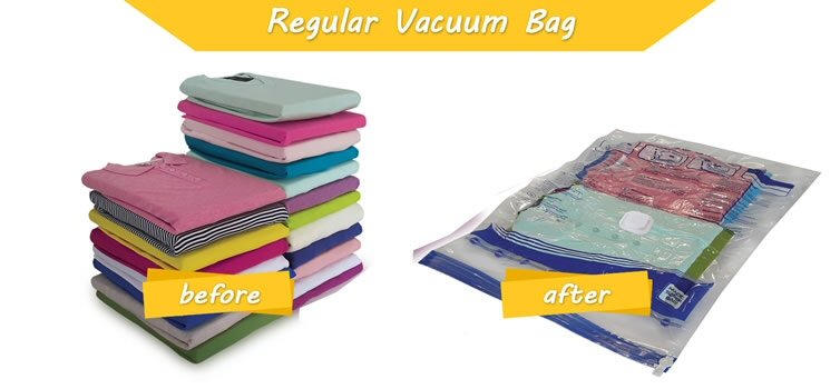 Amazon.com: 15 Compression Bags for Travel, Roll Up Space Saver Bags for  Travel, Saves 80% of Storage Space for Packing & Clothes, No Pump or Vacuum  Needed : Home & Kitchen