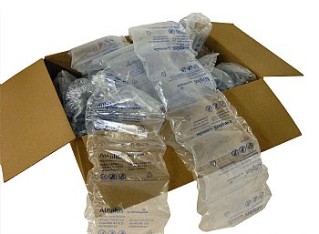 400 Count Air Pillows for Shipping with Pump Packing Boxes Void Filler  Inflatable Bubble Packaging Air Bags, Recyclable Packing Materials for  Moving