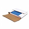 50-7 1/2 x 7 1/2 x 2" White Easy-Fold Mailers