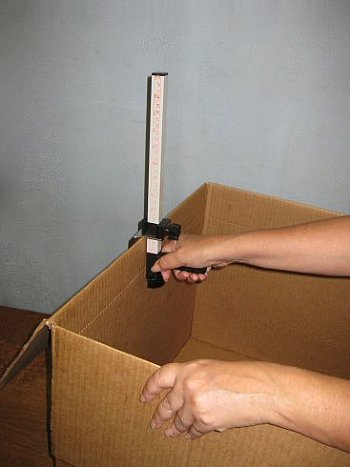 Using A Box Resizer To Cut A Box Down For Shipping 