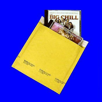 250 pcs #000 Kraft Bubble Padded Envelopes Self-Sealing Mailers 4X8 Inner 4x7 