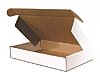 50-4 x 4 x 4" White Deluxe Literature Mailer
