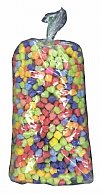 1.5 cu ft Rainbow Heart Shaped FunPak Plant Based Biodegradable Packing Peanuts (Click for more descriptions and pictures)