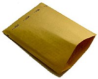 250 #00 (5x10) Bubble-Lined HEAT SEAL Kraft Mailers