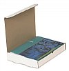 50-4 x 4 x 4" White Literature Mailers