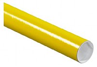 50-2 x 9" Tubes with Caps - Yellow