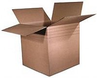 25-4" x 4" x (2, 4") Multi-Depth Cube Corrugated Shipping Boxes