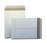 100 6" x 6" White Self-Seal No Bend Mailers