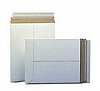 50 17" x 21" White Self-Seal No Bend Mailers