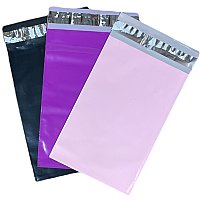 UPS Poly Mailers 100-12x15.5” Raspberry Pink Flat Poly Mailers USPS FEDEX 