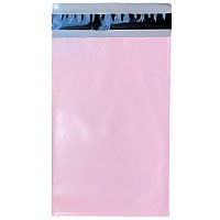 1200 #0 (6" x 9") Unlined Poly Courier Mailers-Pink
