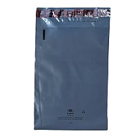 500 #1 (7.5" x 10.5") Unlined Poly Courier Mailers-Grey