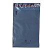 100 #1 (7.5" x 10.5") Unlined Poly Courier Mailers-Grey