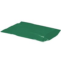1000 15 x 18 - 2 mil Green Flat Poly Bags