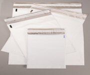 White Unlined Poly Mailers