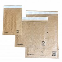 10 ea. 3 Sizes: 7x9, 12x9, 12x15 Recyclable Kraft Padded Mailers
