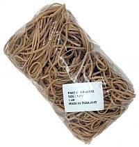 Approximately 200 117B (7 x 1/8") Rubber Bands (1 lb)