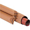 70-1 1/2 x 9" Kraft Crimped End Mailing Tubes