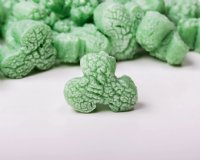 1.5 cu ft FunPak Plant Based Biodegradable Packing Peanuts<br><font color=blue>Green Shamrocks</font>