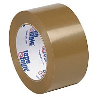 36 Rolls 2.6 mil<br>3" x 110 yds<br>Acrylic-Tan