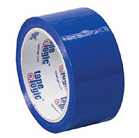 24 Rolls 2.2 mil<br>3" x 55 yds<br>Acrylic-Blue