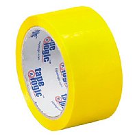 36 Rolls 2.2 mil<br>2" x 55 yds<br>Acrylic-Yellow